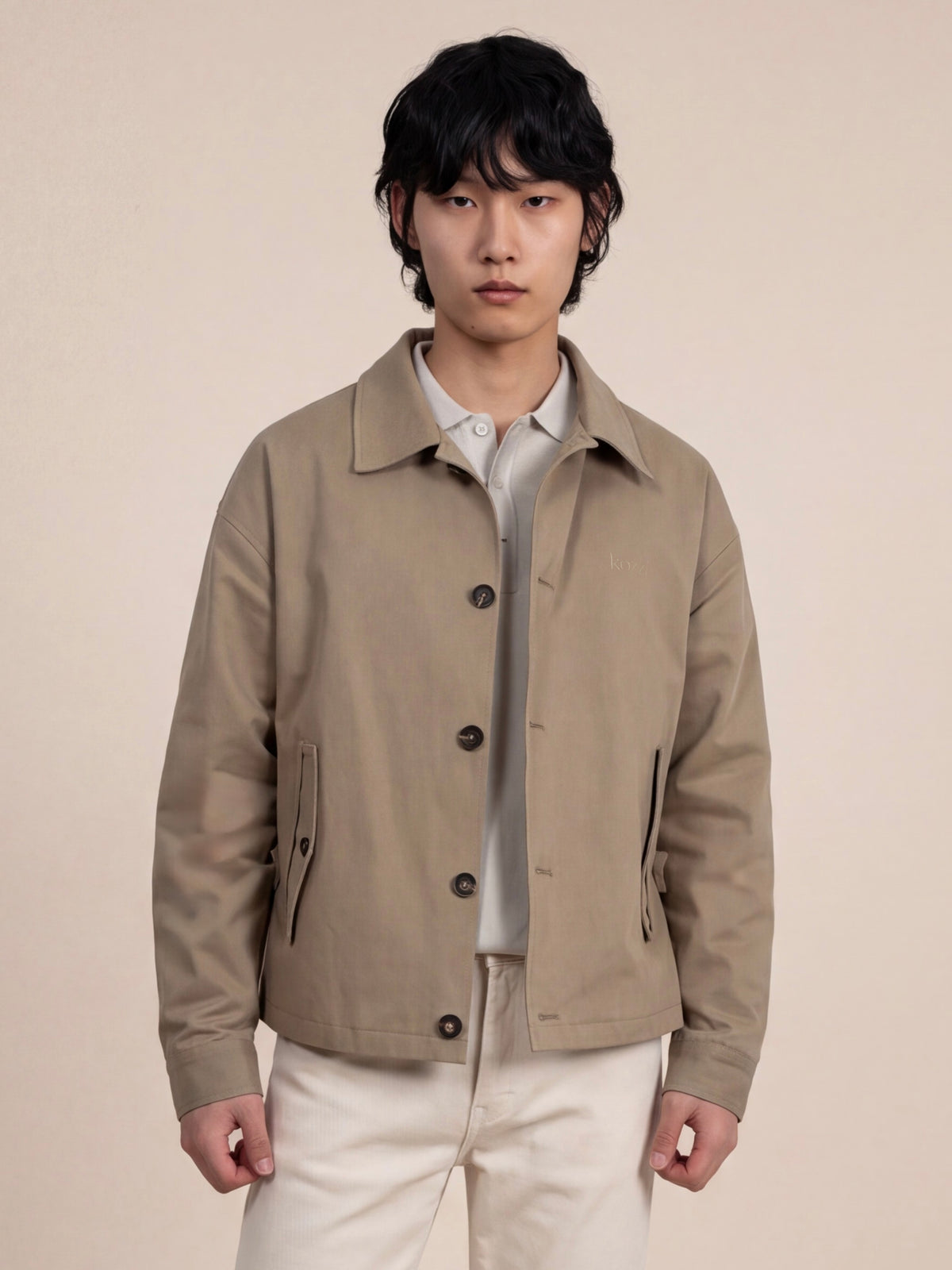 [size: Kevin is 168cm and wears size S] 