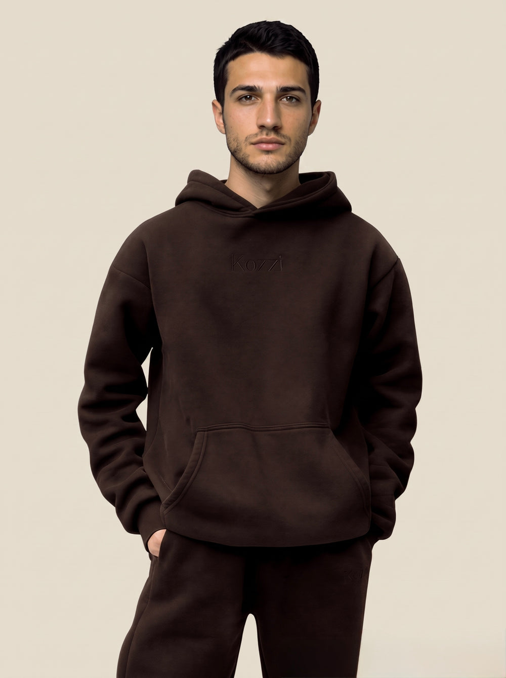 [size: Nick is 170cm and wears size S] #color/chocolate