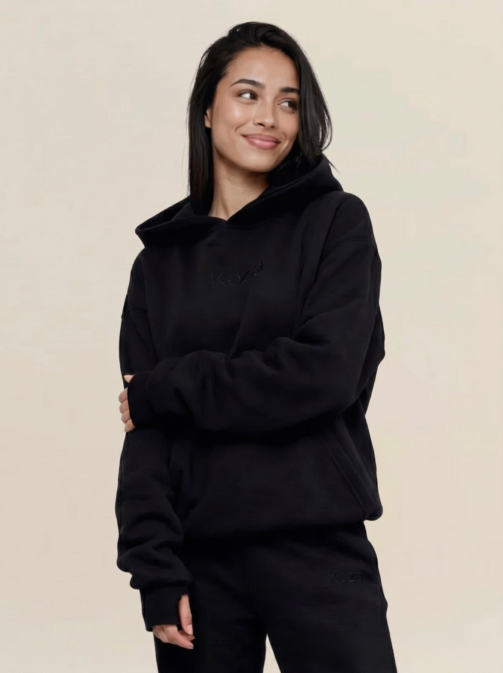 [size: Gab is 160cm and wears size XS] #color/obsidian