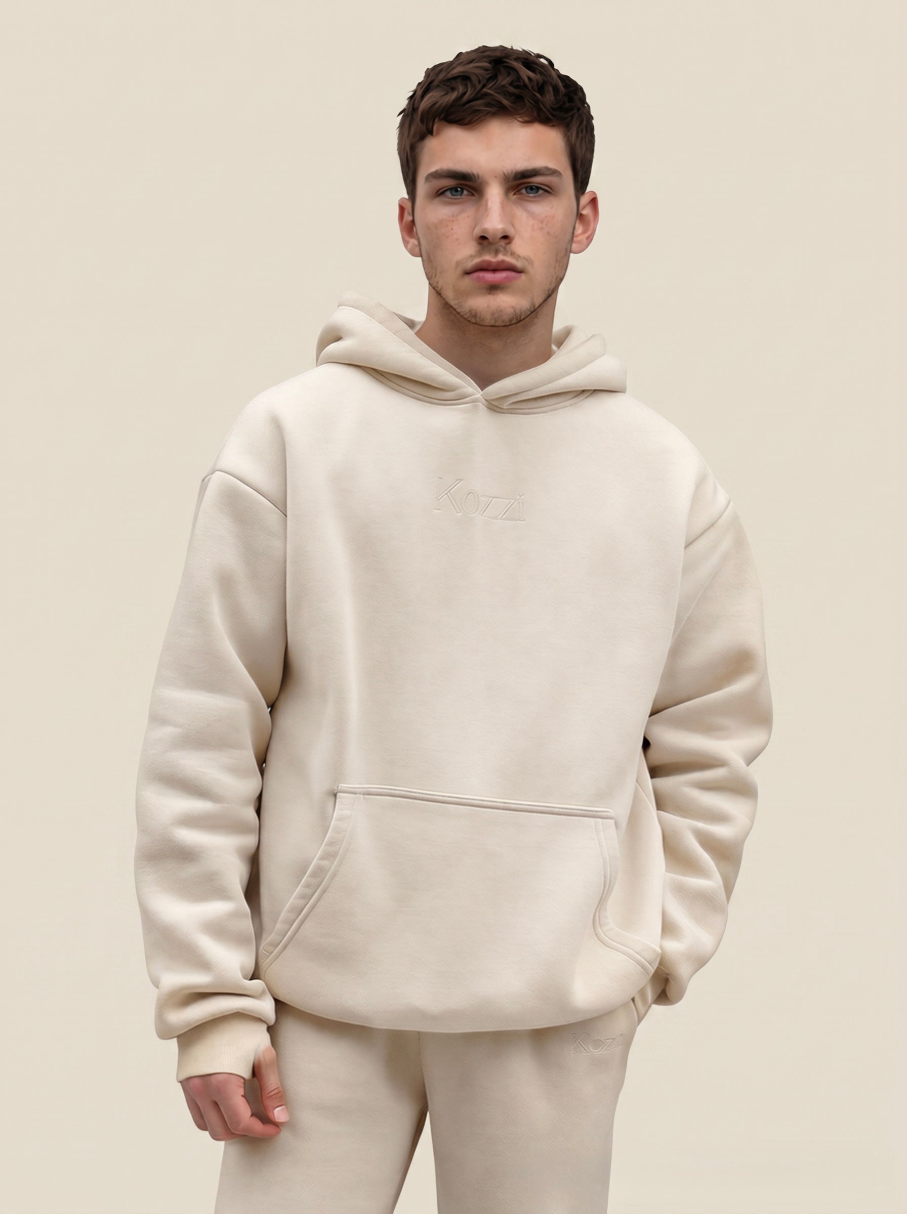 [size: Nick is 170cm and wears size S] #color/oat