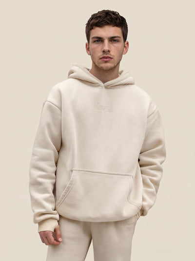[size: Nick is 170cm and wears size S] #color/oat