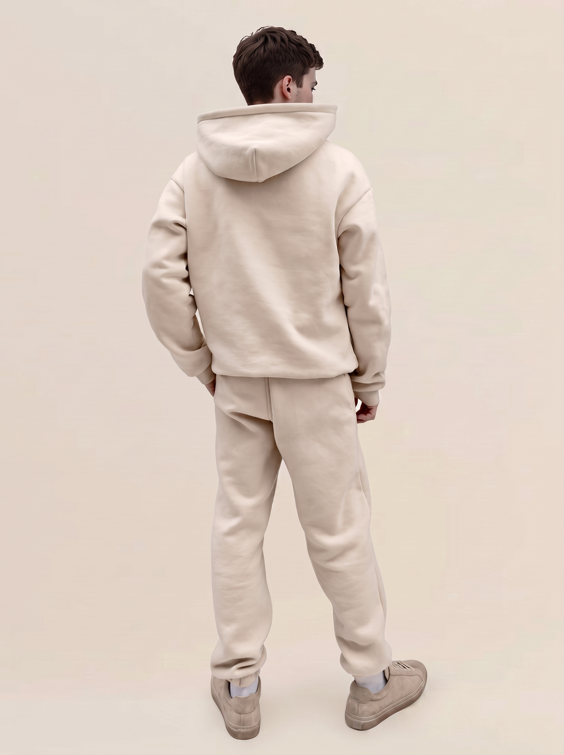 [size: Nick is 170cm and wears size S] #color/oat