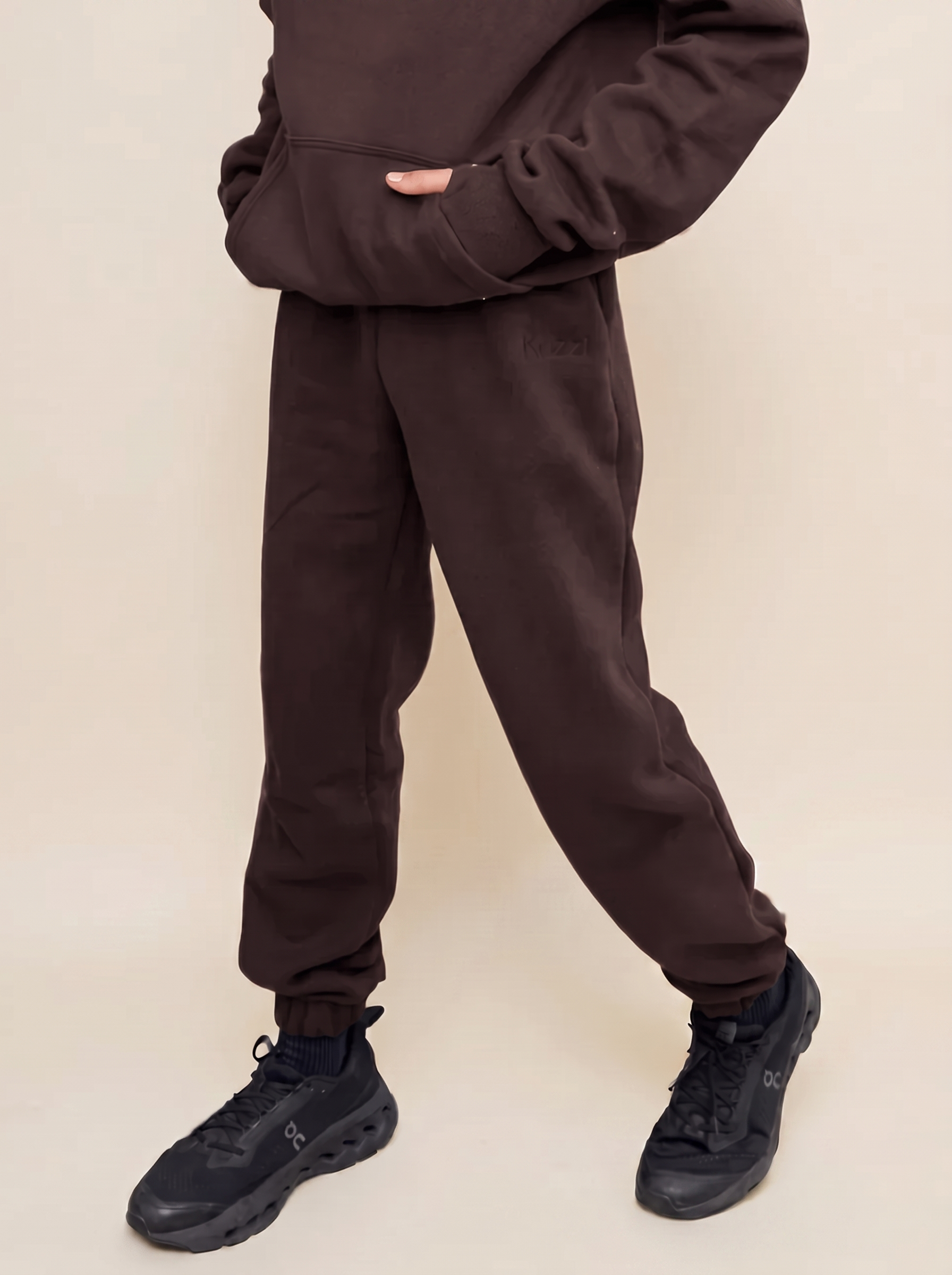 [size: Nick is 170cm and wears size S] #color/chocolate